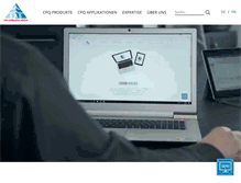 Tablet Screenshot of eas-solutions.de