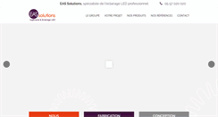 Desktop Screenshot of eas-solutions.fr